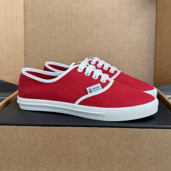 프라다 캣워크 레이스업 캔버그 슈즈 스니커즈