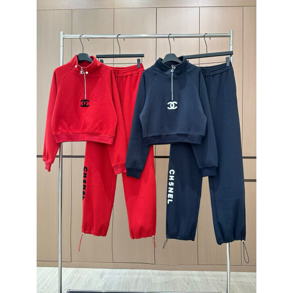 샤넬 로고 트레이닝  세트