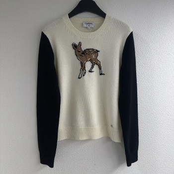 샤넬 자카드 풀오바 스웨터