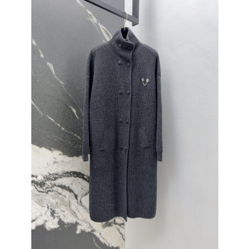 샤넬 캐시미어 롱 니트 코트