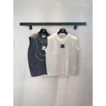 샤넬 투톤 베스트