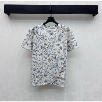 디올 엑티브 플라워 티셔츠