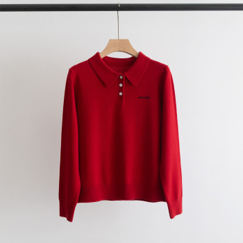 미우미우 라펠 폴로셔츠