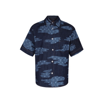 LV 샴브레이 반팔 셔츠