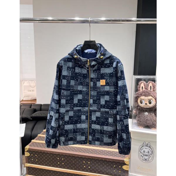 LV 인디고 데님 재킷