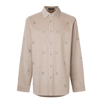 LV 코듀로이 벨벳 다이아몬드 셔츠