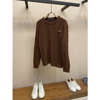 LV 트위스트 니트 스웨터