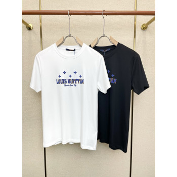 LV 프린트 반팔 티셔츠