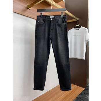 디올 슬림핏 스트레이트진 팬츠