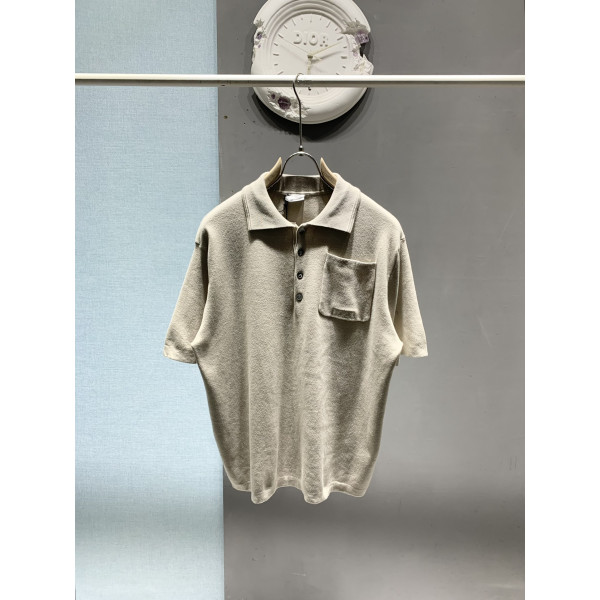 디올 자수폴로 셔츠