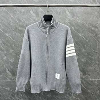 TB 니트 스트라이프 가디건