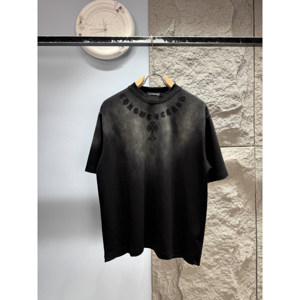 크롬하츠 그랑데이션 반팔 티셔츠