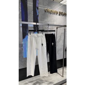 크롬하츠 스트레이트 크로우 소프트 데님 팬츠