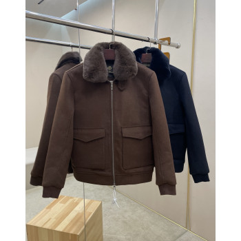 LP 램스울 라펠 재킷