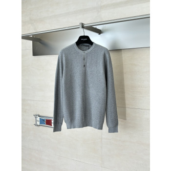 LP 버튼다운 풀오버 스웨터