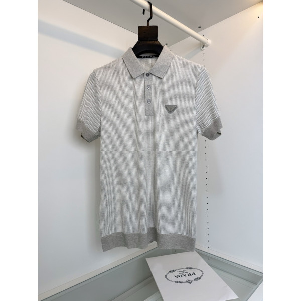 프라다 니트 폴로셔츠