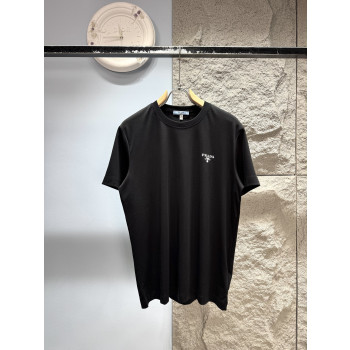 프라다 라벨로고 프린트 반팔 티셔츠