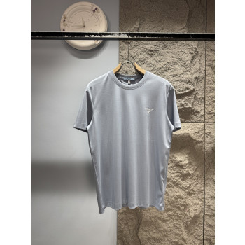 프라다 라벨로고 프린트 반팔 티셔츠