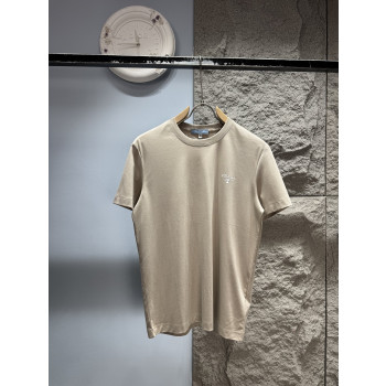 프라다 라벨로고 프린트 반팔 티셔츠