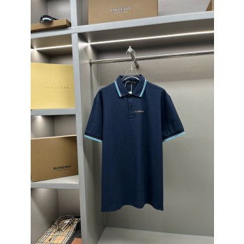 프라다 로고 스트라이프 폴로셔츠