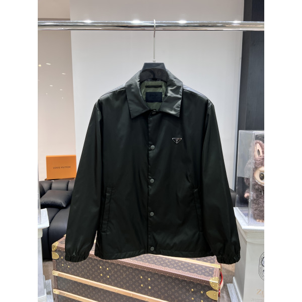 프라다 리나일론 블루종 재킷