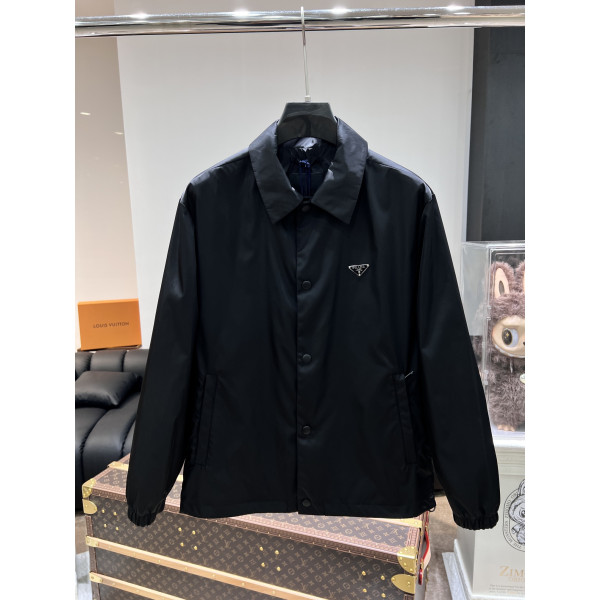 프라다 리나일론 블루종 재킷