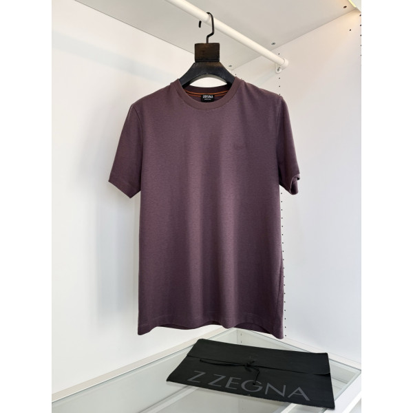 제냐 라운드넥 반팔 티셔츠