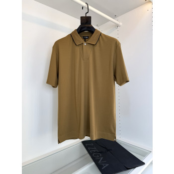 제냐 라펠 폴로 카라 티셔츠