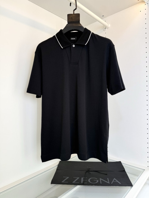 제냐 라펠 폴로 카라 티셔츠