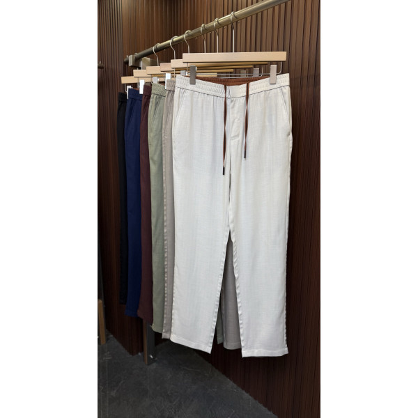 제냐 린넨 팬츠
