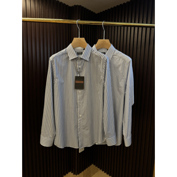 제냐 체크 셔츠