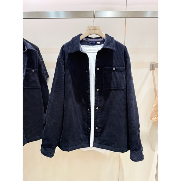 버버리 코듀로이 셔츠재킷
