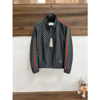 구찌 스탠드업 칼라 재킷