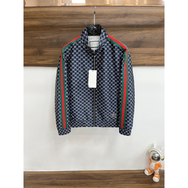 구찌 스탠드업 칼라 재킷