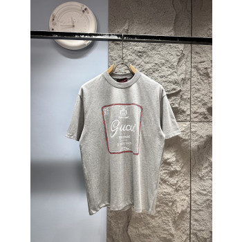 구찌 프린트 레터링 반팔 티셔츠