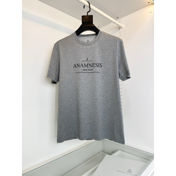 BC 레터 프린트 티셔츠