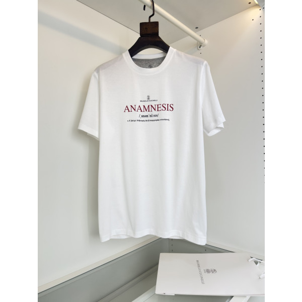 BC 레터 프린트 티셔츠