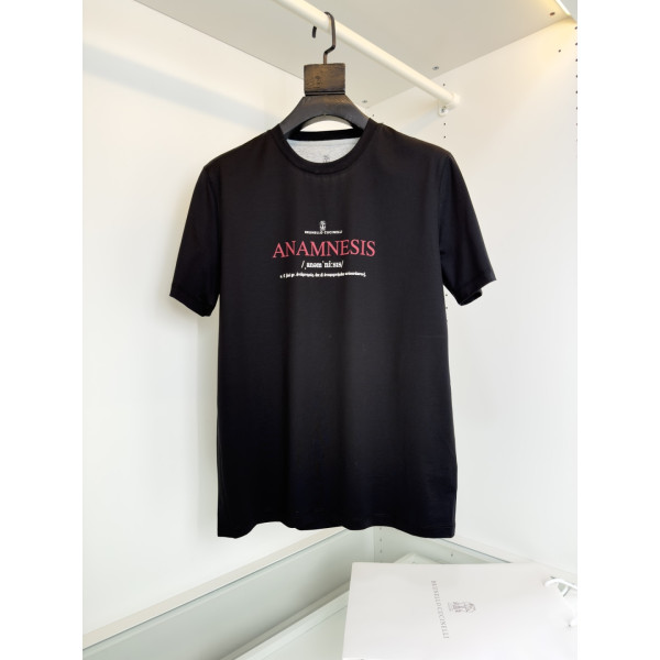 BC 레터 프린트 티셔츠