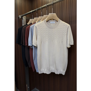 BC 패턴 반팔 티셔츠