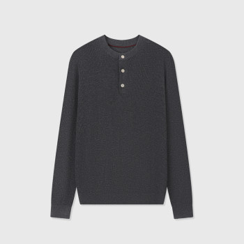 BC 헨리넥 칼라 골지 스웨터