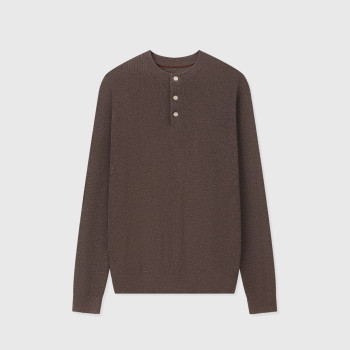 BC 헨리넥 칼라 골지 스웨터