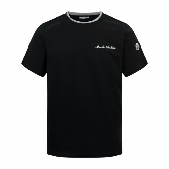 몽클레어 자수로고  커스텀 윤로우 티셔츠