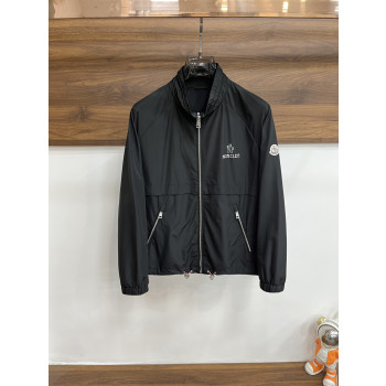 몽클레어 프린트 스탠드업 재킷