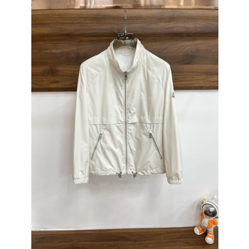 몽클레어 프린트 스탠드업 재킷