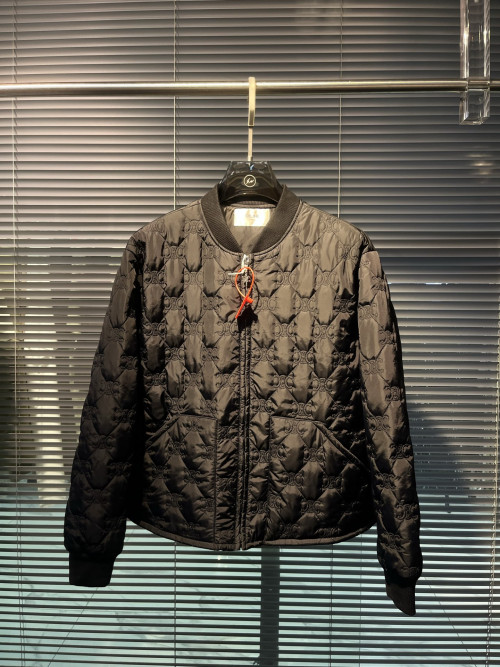 셀린느 풀 프린트 코튼 재킷