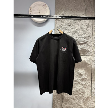 펜디 자수 리틀 몬스터 반팔 티셔츠