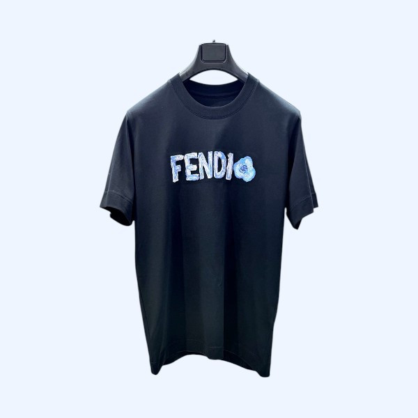 펜디 라운드넥 반팔 티셔츠