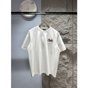 펜디 자수 리틀 몬스터 반팔 티셔츠