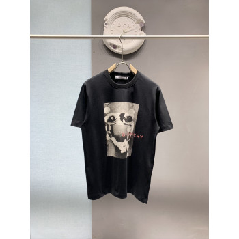 지방시 아트 프린트 반팔 티셔츠