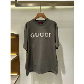 구찌 로고 라운드넥 티셔츠